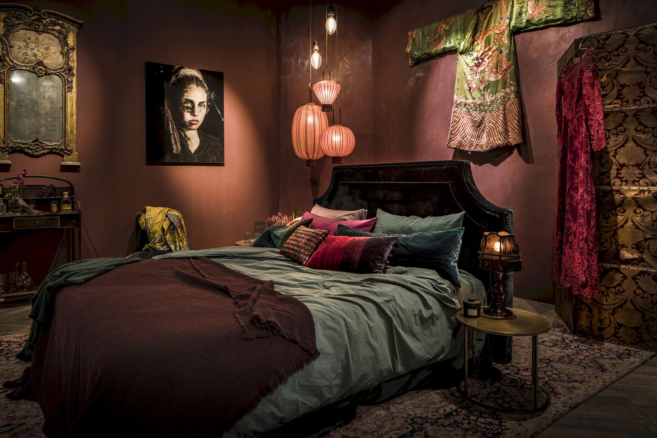 Interieurproject Salon Residence: Slaapkamer van Brecht Murré Atelier
